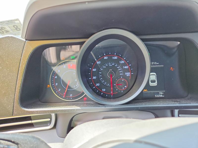 2022 Hyundai Elantra VIN KMHLM4AG6NU221053 COPART salvage auction — FRONT END, Nj - Cert Of Title-Salvage, sold $2,350 on 2026-07-29 (photo 9)