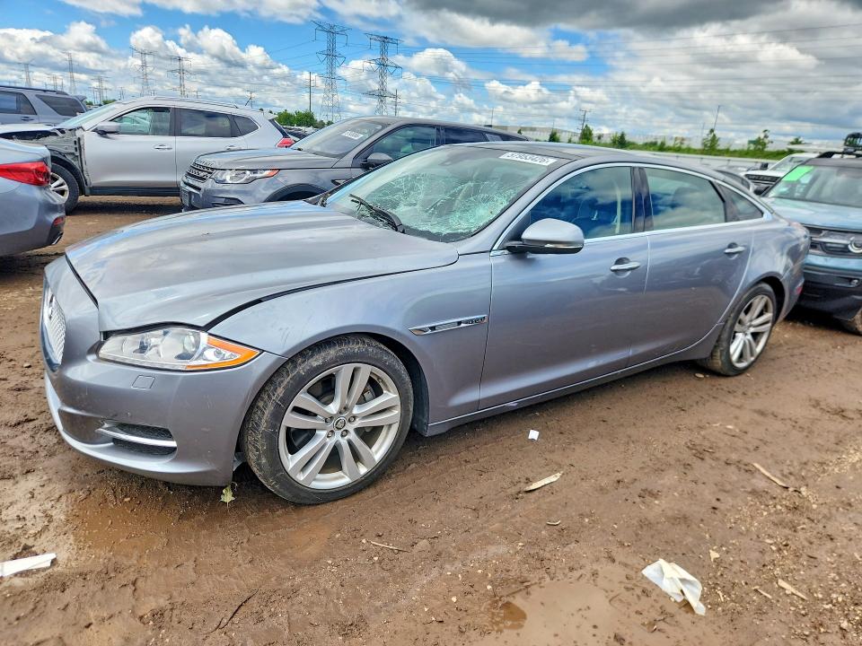2012 Jaguar Xj VIN SAJWA2GB7CLV22350 COPART salvage auction — ROOF, Salvage Title, sold $250 on 2026-07-21 (photo 1)