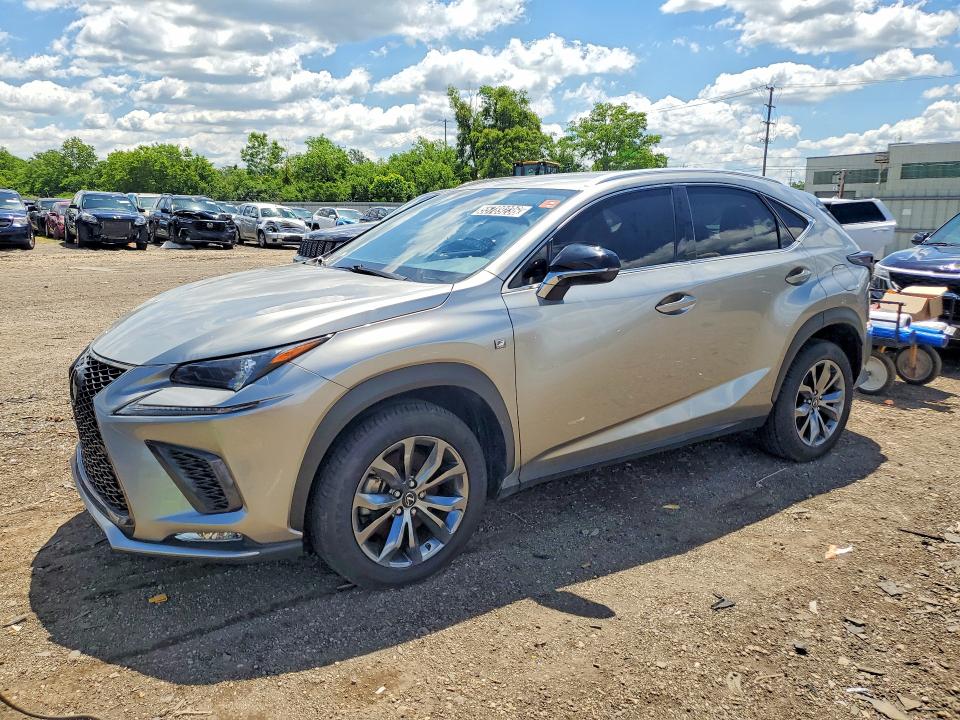 2020 Lexus Nx 300 VIN JTJJARBZXL2174617 — COPART salvage auction photo