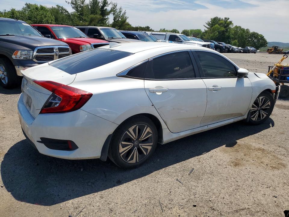 2018 Honda Civic VIN JHMFC1F77JX028414 COPART salvage auction — FRONT END, Pa - Certificate Of Salvage, sold $2,350 on 2026-07-14 (photo 3)