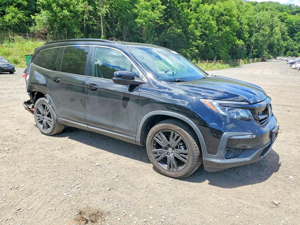 2022 Honda Pilot VIN 5FNYF6H28NB077427 COPART salvage auction — REAR END, Ny - Mv-907A Salvage Certificate, sold $8,900 on 2026-07-02 (photo 4)