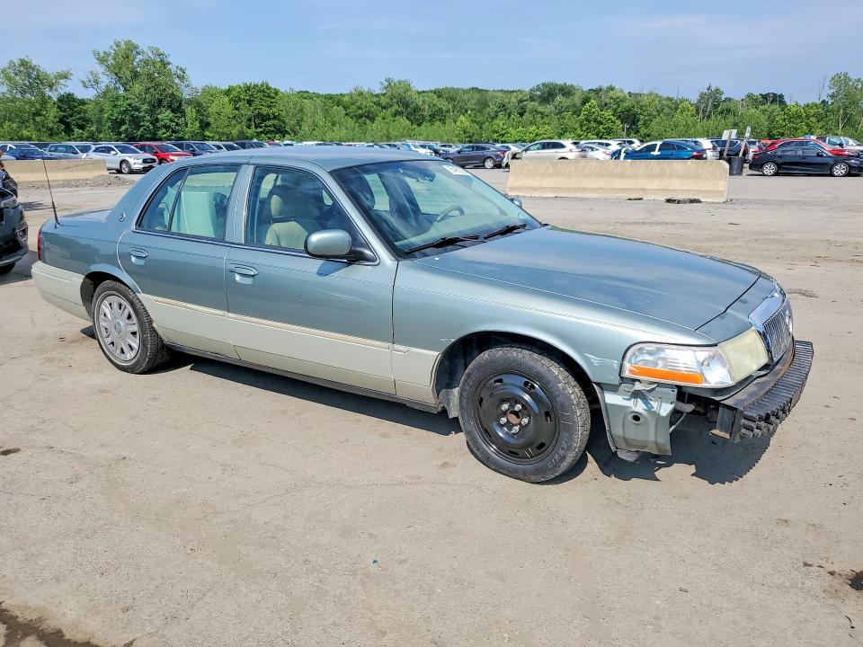 2005 Mercury Grand marquis VIN 2MEFM74W35X604493 COPART salvage auction — FRONT END, NY - MV-907A SALVAGE CERTIFICATE, sold $425 on 2026-07-09 (photo 4)