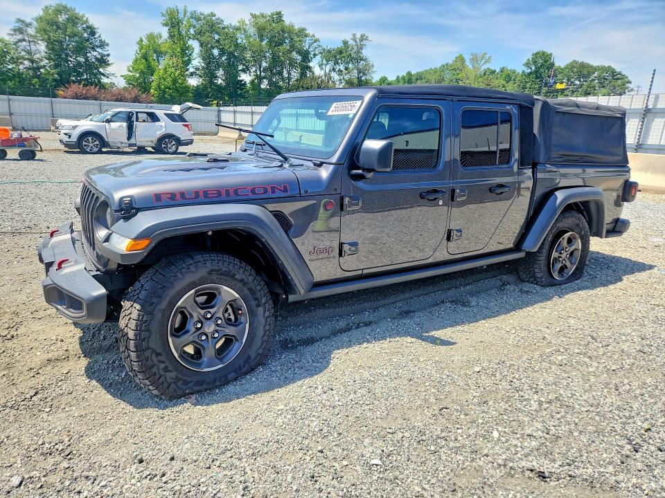 2023 Jeep Gladiator VIN 1C6JJTBG9PL582953 COPART salvage auction — SIDE, SC - CERT OF TITLE-SALVAGE, sold $7,600 on 2026-07-29 (photo 1)