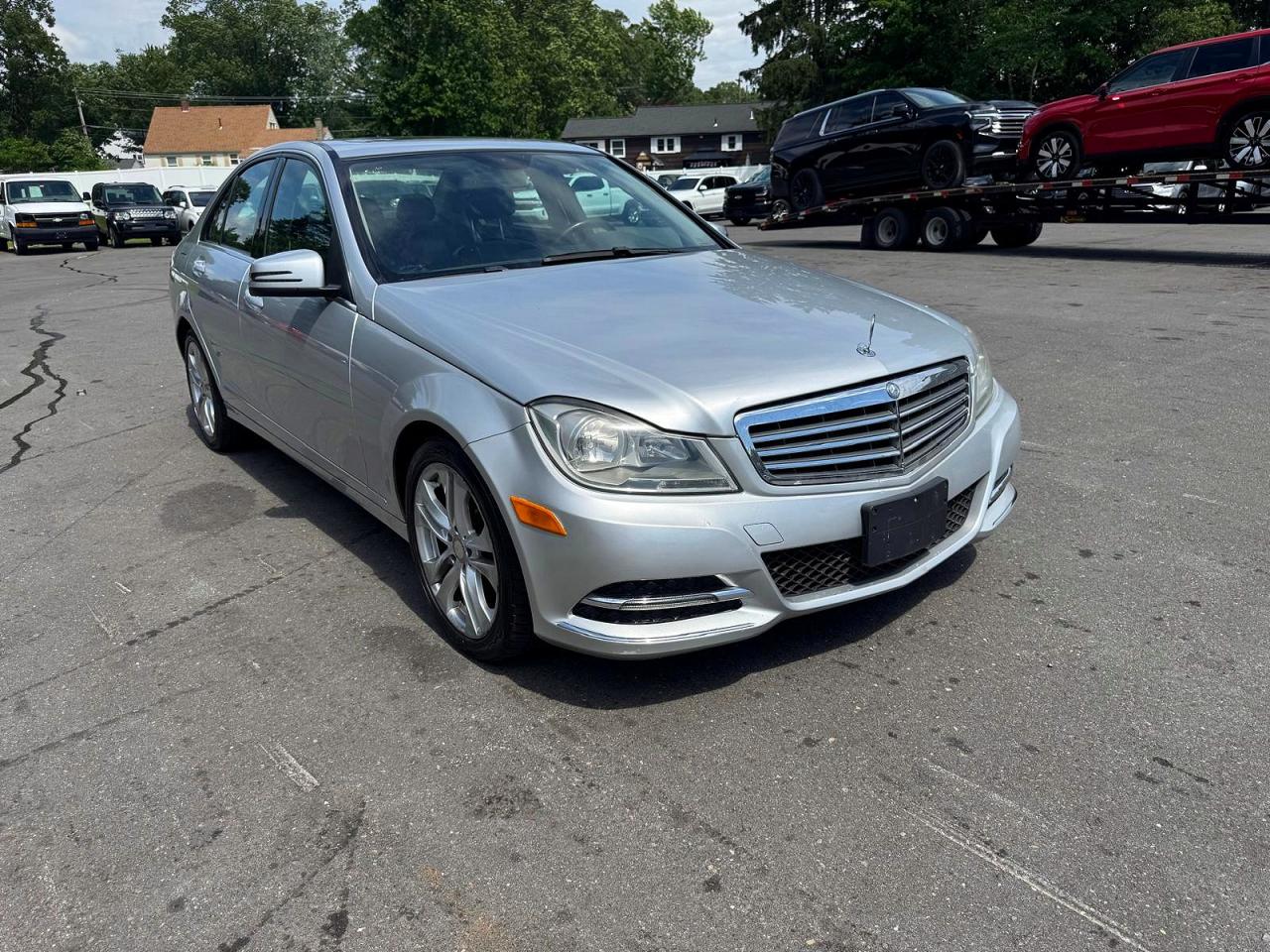2014 Mercedes-Benz C-Class VIN WDDGF8AB7EG239514 COPART salvage auction — Minor Dent/Scratches, NY - CERTIFICATE OF TITLE, sold $3,800 on 2026-07-01 (photo 4)
