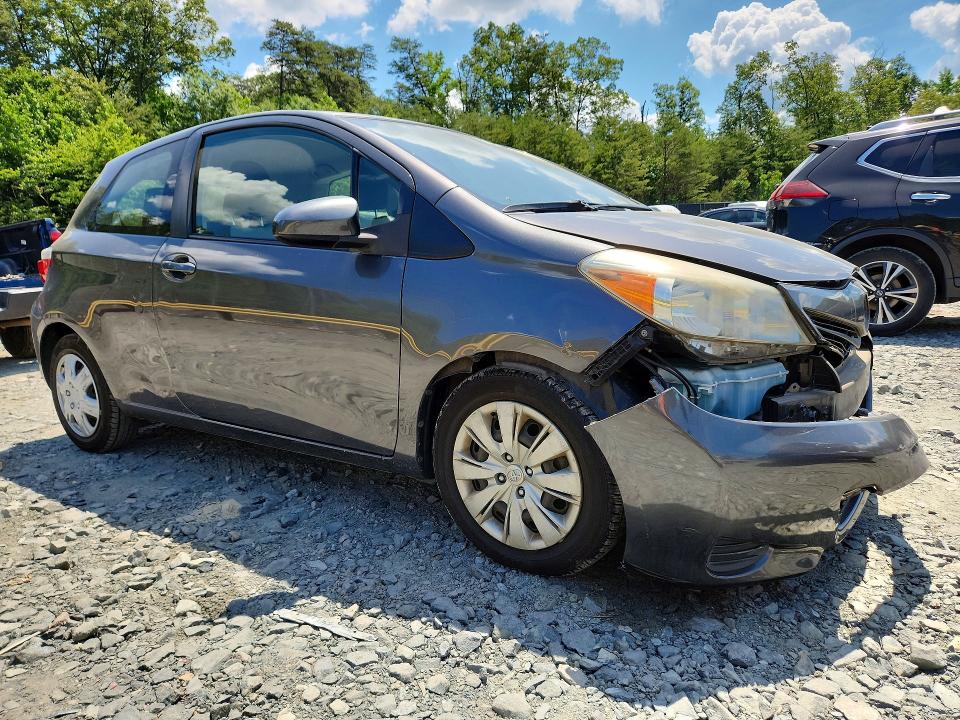 2012 Toyota VIN JTDJTUD35CD524846 COPART salvage auction — FRONT END, Md - Cert Of Salvage > 75% Damage, sold $1,700 on 2026-07-10 (photo 4)
