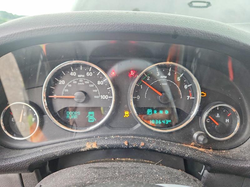 2016 Jeep VIN 1C4BJWEG1GL108070 COPART salvage auction — FRONT END, Pa - Certificate Of Salvage, sold $2,800 on 2026-07-02 (photo 9)
