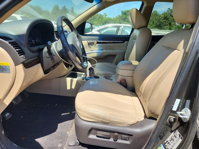2011 Hyundai Santa fe VIN 5XYZK3AB4BG090267 COPART salvage auction — FRONT END, Il - Salvage Certificate, sold $2,800 on 2026-07-28 (photo 7)