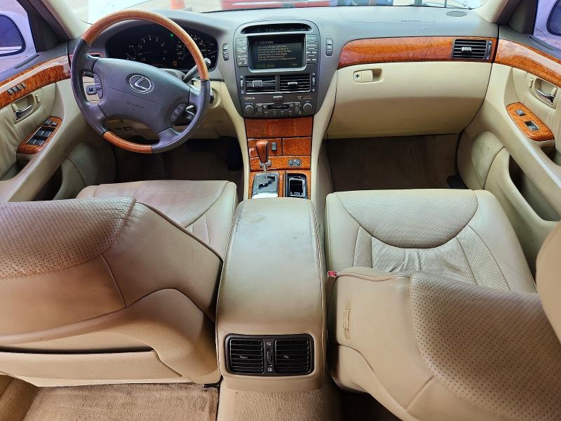 2006 Lexus Ls VIN JTHBN36F165035289 COPART salvage auction — FRONT END, Tx - Certificate Of Title, sold $500 on 2026-07-29 (photo 8)