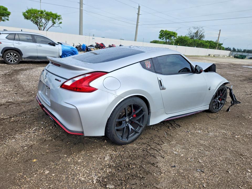 2016 Nissan 370z VIN JN1AZ4EH9GM932624 COPART salvage auction — FRONT END, Fl - Cert Of Ttl-Rebuilt&Slvg Rbld, sold $5,300 on 2026-07-15 (photo 3)