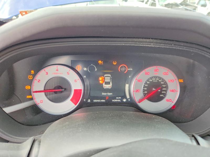 2021 Acura VIN 19UUB6F5XMA000560 COPART salvage auction — FRONT END, Mo - Salvage Certificate Of Title, sold $2,550 on 2026-08-03 (photo 9)