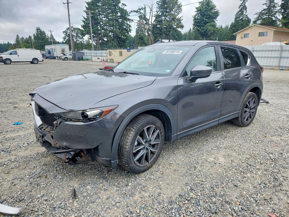 2018 Mazda Cx-5 VIN JM3KFBCM2J0310077 COPART salvage auction — FRONT END, Wa - Bill Of Sale, sold $3,050 on 2026-07-17 (photo 1)