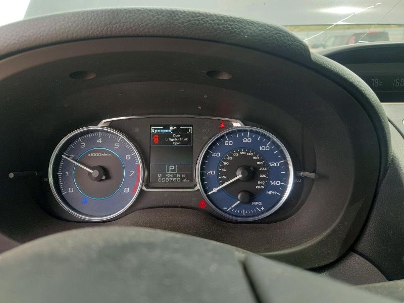 2016 Subaru Crosstrek VIN JF2GPAKC9G8246047 COPART salvage auction — FRONT END, CO - PUBLIC - SALVAGE TITLE (P), sold $3,550 on 2026-07-15 (photo 9)
