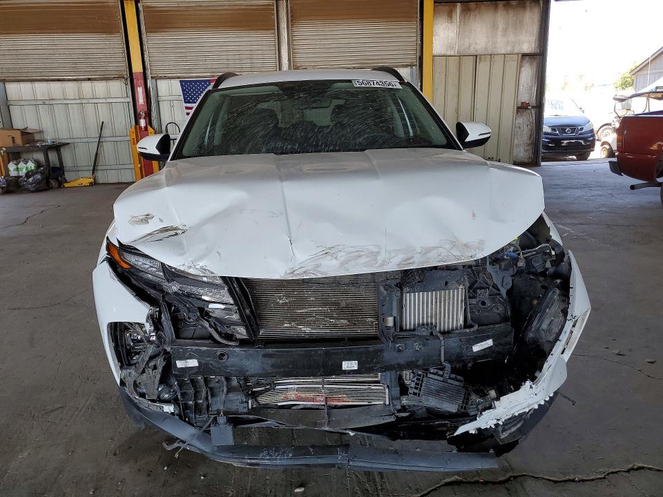 2022 Hyundai Tucson VIN KM8JBCA13NU057411 COPART salvage auction — FRONT END, Salvage Title, sold $175 on 2026-07-22 (photo 5)