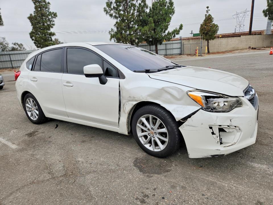 2014 Subaru VIN JF1GPAC67E8238118 COPART salvage auction — FRONT END, Ca - Salvage Certificate, sold $975 on 2026-07-07 (photo 4)