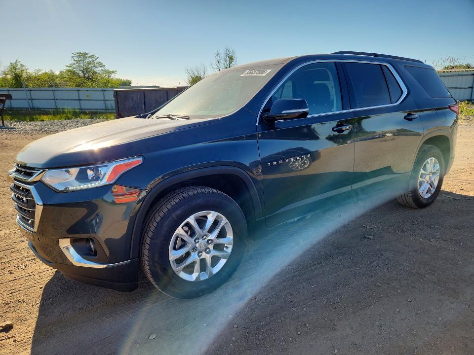 2019 Chevrolet Traverse VIN 1GNERGKW5KJ277575 COPART salvage auction — REAR END, Oh - Cert Of Title-Salvage, sold $3,550 on 2026-07-09 (photo 1)
