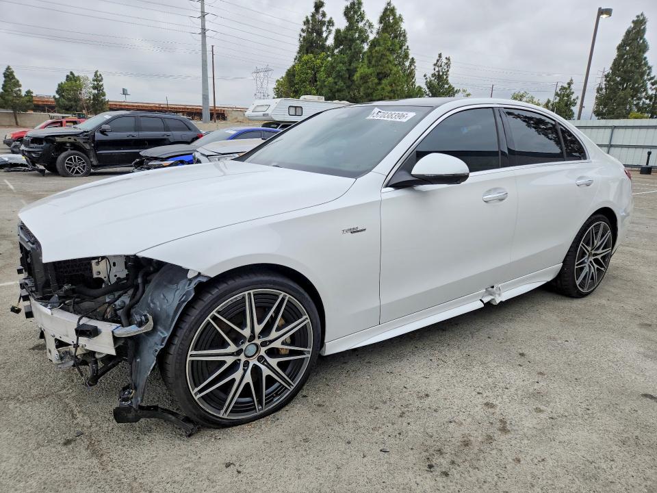 2023 Mercedes-benz C class VIN W1KAF8HB4PR122914 COPART salvage auction — ALL OVER, CA - DIS/DLR/EXP ONLY CLEAN TITLE (P), sold $22,200 on 2026-07-23 (photo 1)