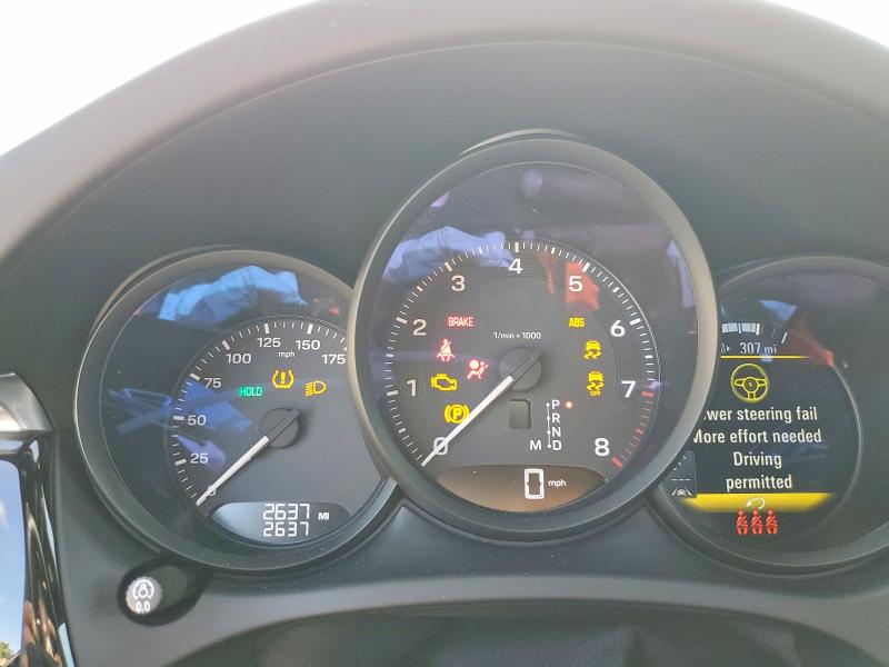 2026 Porsche VIN WP1AA2A52TLB09455 COPART salvage auction — FRONT END, Fl - Cert Of Title Slvg Rebuildable, sold $14,900 on 2026-09-08 (photo 9)