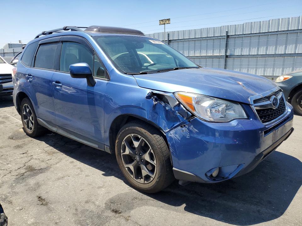 2015 Subaru Forester VIN JF2SJADC9FH577265 COPART salvage auction — FRONT END, Ca - Salvage Certificate, sold $850 on 2026-07-09 (photo 4)