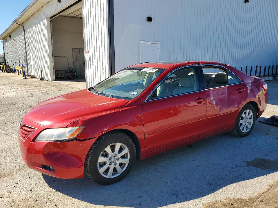 2007 Toyota Camry VIN JTNBE46K873052362 COPART salvage auction — ROOF, IA - CERT OF TITLE-SALVAGE TITLE, sold $775 on 2026-07-24 (photo 1)