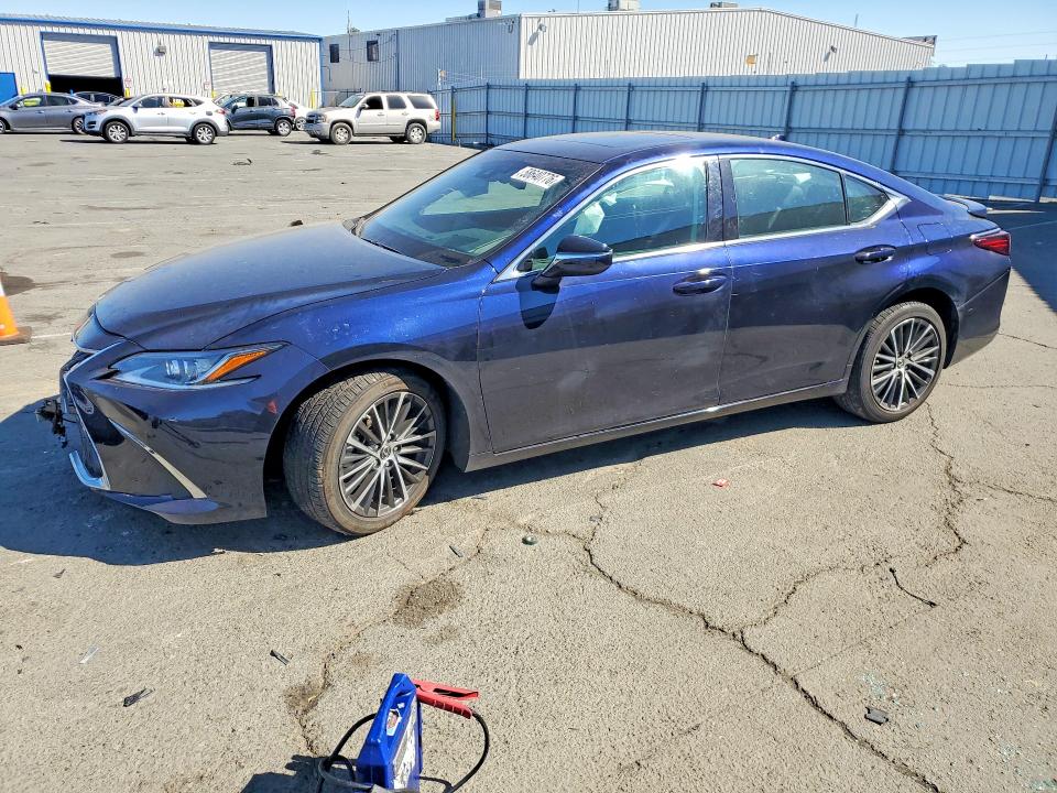 2025 Lexus ES VIN 58ADA1C17SU056641 COPART salvage auction — FRONT END, Ca - Salvage Certificate, sold $17,700 on 2026-07-10 (photo 1)