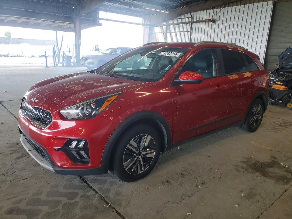 2022 Kia Niro VIN KNDCB3LC4N5546308 COPART salvage auction — VANDALISM, Ca - Salvage Certificate, sold $3,100 on 2026-07-09 (photo 1)