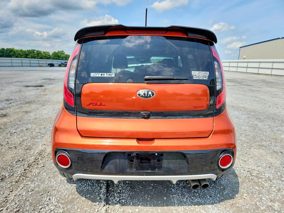 2018 Kia Soul VIN KNDJX3AAXJ7554812 COPART salvage auction — FRONT END, Salvage Title, sold $250 on 2026-07-29 (photo 6)