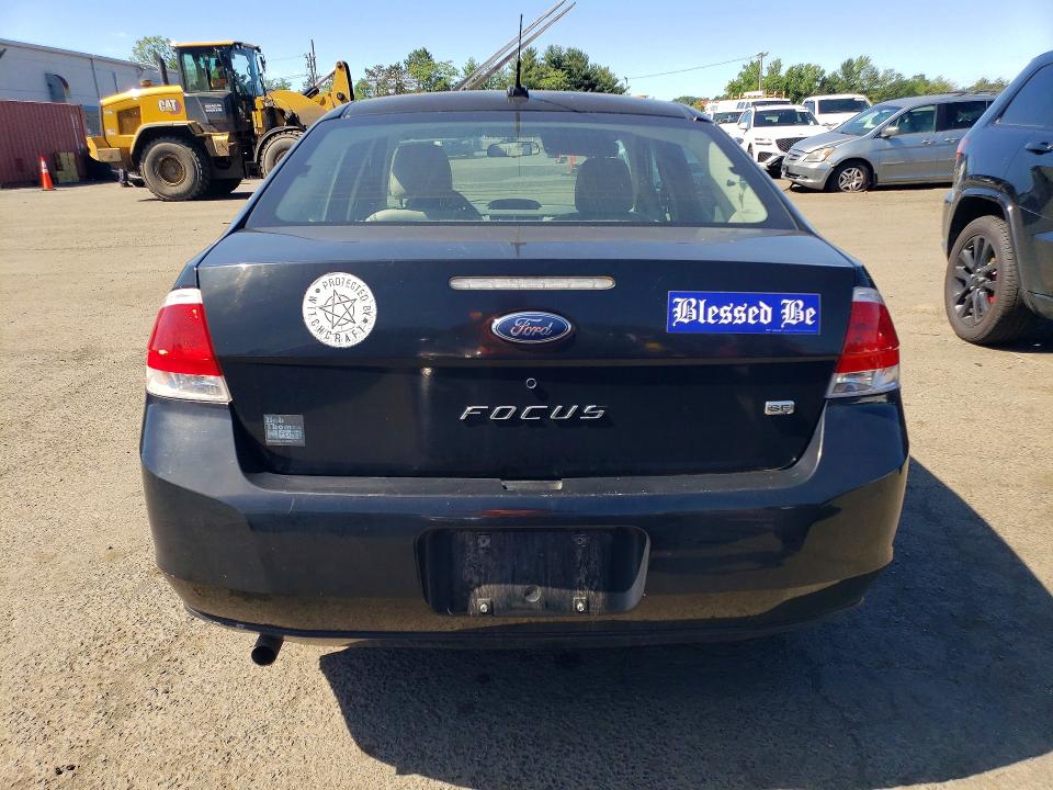 2008 Ford Focus VIN 1FAHP35NX8W206770 COPART salvage auction — SIDE, CT - CERT OF TITLE-SALVAGE, sold $475 on 2026-07-02 (photo 6)