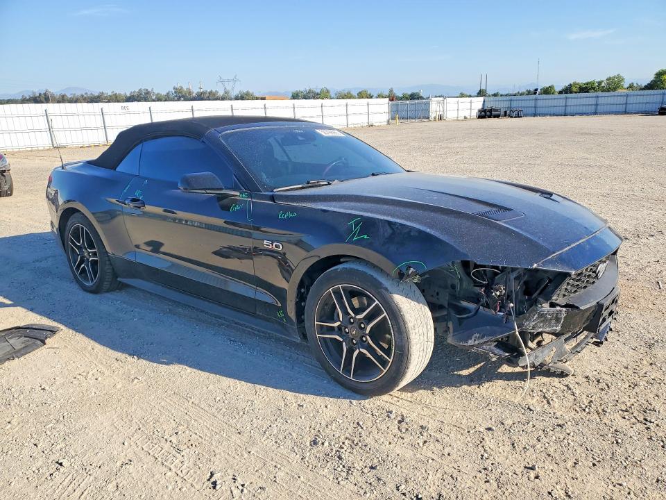 2022 Ford Mustang VIN 1FATP8UH5N5119976 COPART salvage auction — FRONT END, CA - SALVAGE CERTIFICATE, sold $4,250 on 2026-07-02 (photo 4)