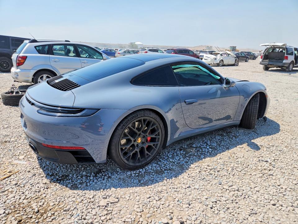 2024 Porsche VIN WP0AB2A91RS219011 COPART salvage auction — FRONT END, TX - SALVAGE VEHICLE TITLE, sold $15,200 on 2026-07-17 (photo 3)