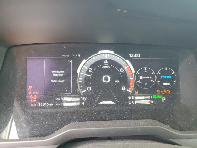 2024 Toyota Sequoia VIN 7SVAAABA4RX042694 COPART salvage auction — FRONT END, Nv - Dis/Dlr/Exp Only Salvage Title, sold $29,250 on 2026-07-08 (photo 9)