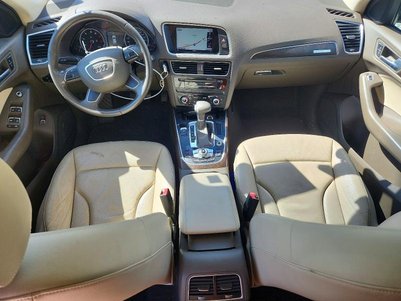 2015 Audi Q5 VIN WA1CFAFP8FA091537 COPART salvage auction — FRONT END, Nj - Cert Of Title-Salvage, sold $3,275 on 2026-08-01 (photo 8)