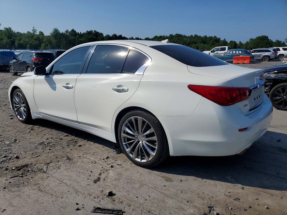 2015 Infiniti Q50 VIN JN1BV7AR1FM418636 COPART salvage auction — FRONT END, Pa - Certificate Of Salvage, sold $2,700 on 2026-07-15 (photo 2)