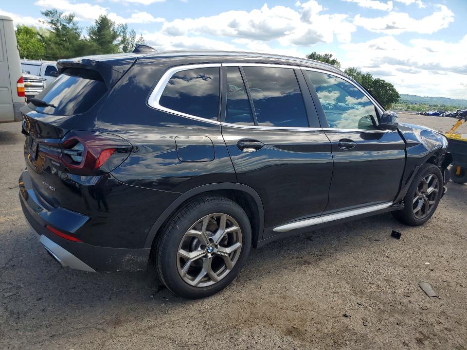 2022 BMW X3 VIN 5UX53DP05N9N03535 COPART salvage auction — FRONT END, PA - CERTIFICATE OF SALVAGE, sold $350 on 2026-07-31 (photo 3)