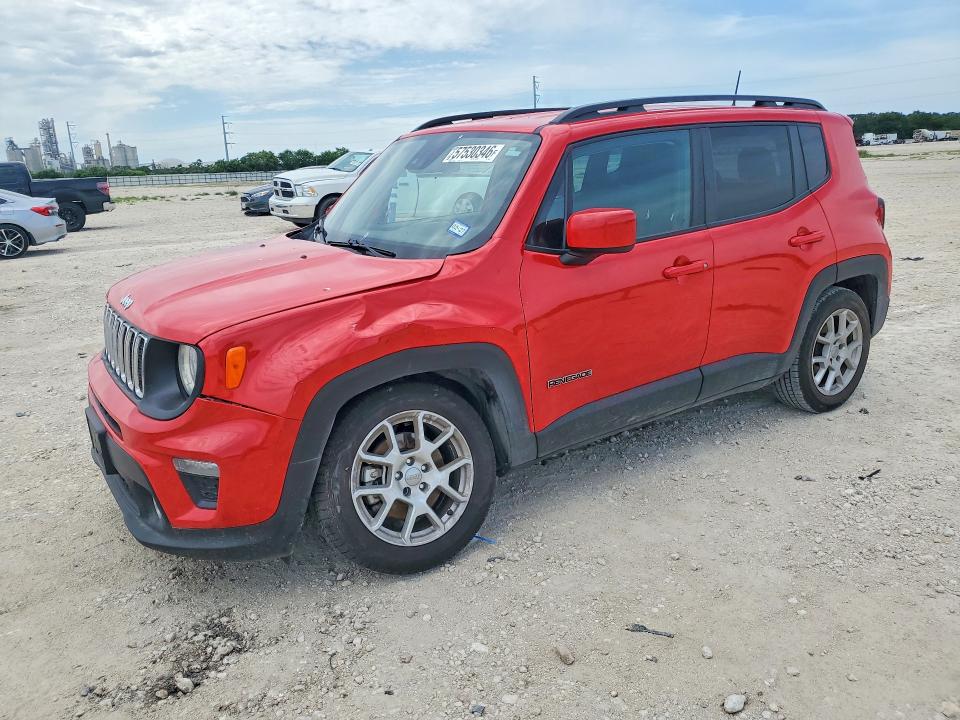 2021 Jeep VIN ZACNJCBB3MPN25294 COPART salvage auction — SIDE, Tx - Salvage Vehicle Title, sold $125 on 2026-08-20 (photo 1)