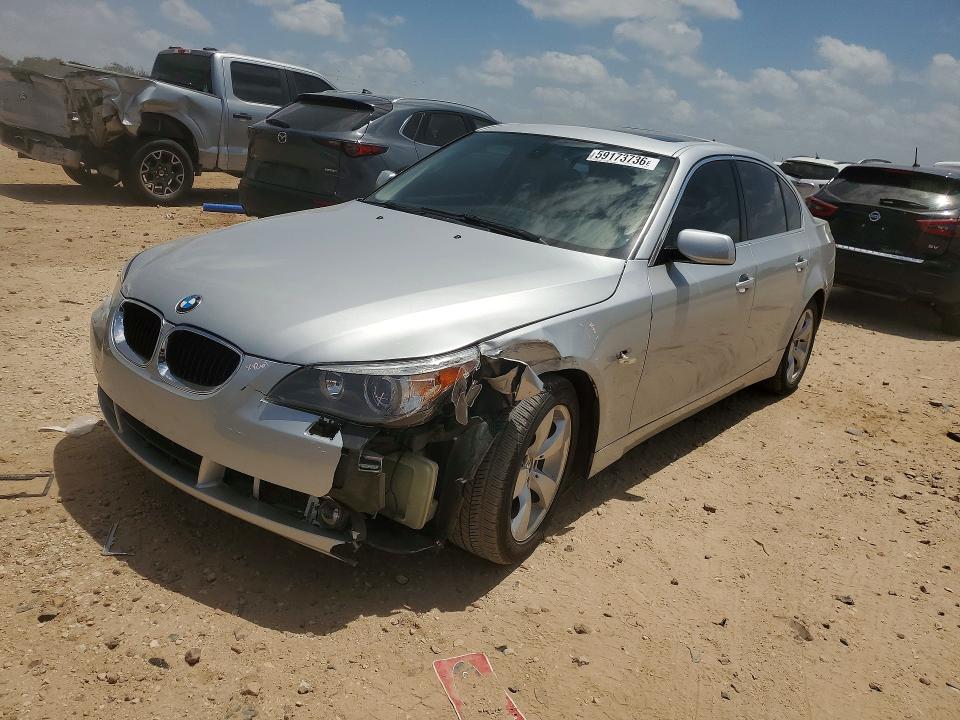 2004 BMW 5er VIN WBANA73514B062808 COPART salvage auction — FRONT END, Tx - Salvage Vehicle Title, sold $575 on 2026-07-30 (photo 1)