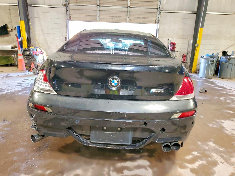 2007 BMW M6 VIN WBSEH93567B798795 COPART salvage auction — REAR END, PA - CERTIFICATE OF SALVAGE, sold $4,650 on 2026-07-15 (photo 6)