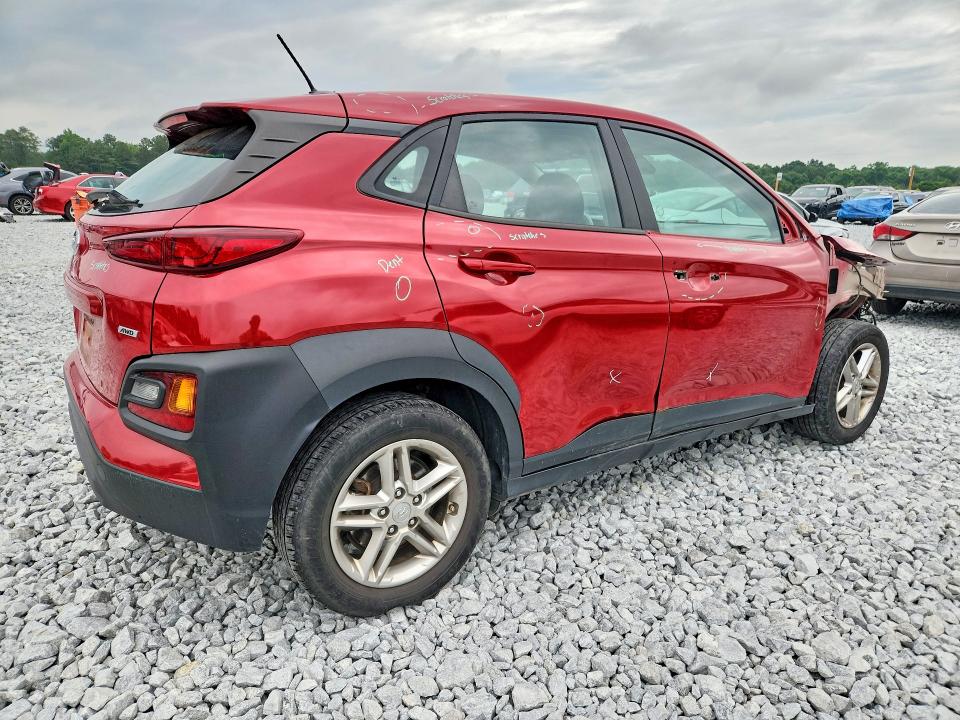 2021 Hyundai Kona VIN KM8K1CAA3MU736469 COPART salvage auction — FRONT END, Ga - Cert Of Title-Salvage, sold $1,800 on 2026-07-07 (photo 3)