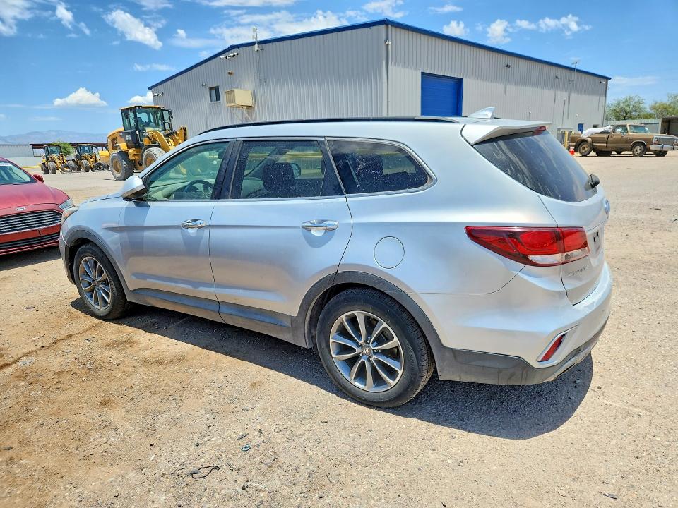 2017 Hyundai Santa fe VIN KM8SM4HF0HU205265 COPART salvage auction — MECHANICAL, AZ - CERT OF TITLE-RESTORED SALVAGE, sold $875 on 2026-07-24 (photo 2)