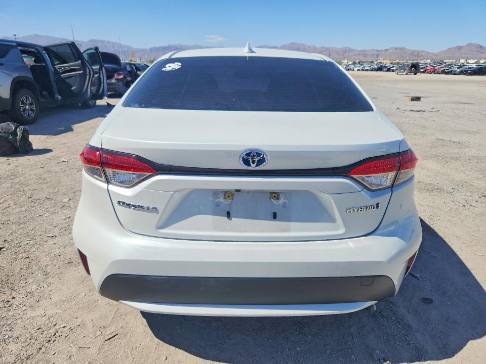 2022 Toyota Corolla VIN JTDEAMDE7NJ036477 COPART salvage auction — UNDERCARRIAGE, Nv - Salvage Title, sold $7,600 on 2026-07-30 (photo 6)