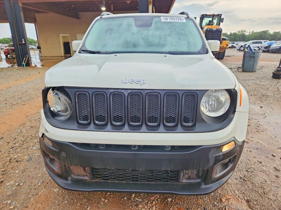 2016 Jeep Renegade VIN ZACCJABW6GPC61574 COPART salvage auction — FRONT END, AL - CERT OF TITLE-SALVAGE TITLE, sold $1,600 on 2026-07-29 (photo 5)