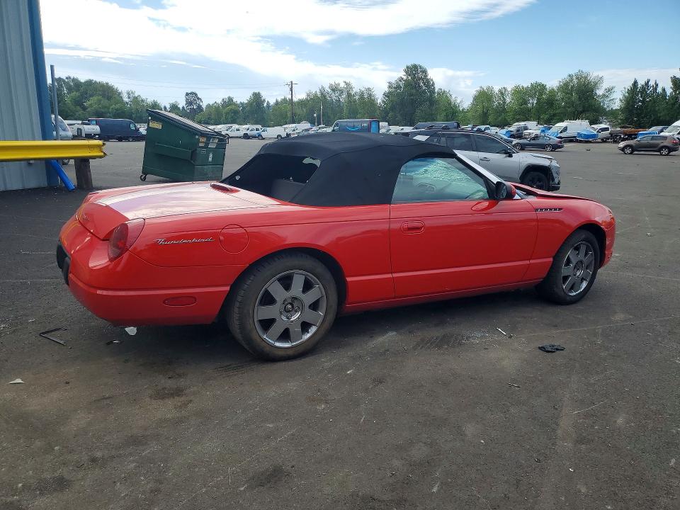 2002 Ford Thunderbird VIN 1FAHP60A12Y115789 COPART salvage auction — FRONT END, Or - Salvage Title Certificate, sold $1,900 on 2026-07-22 (photo 3)
