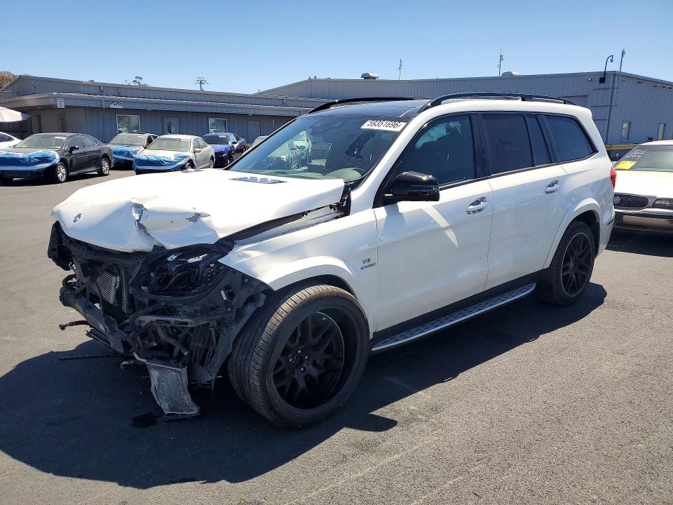 2017 Mercedes-benz Gls-class VIN 4JGDF7FE8HA805127 — COPART salvage auction photo