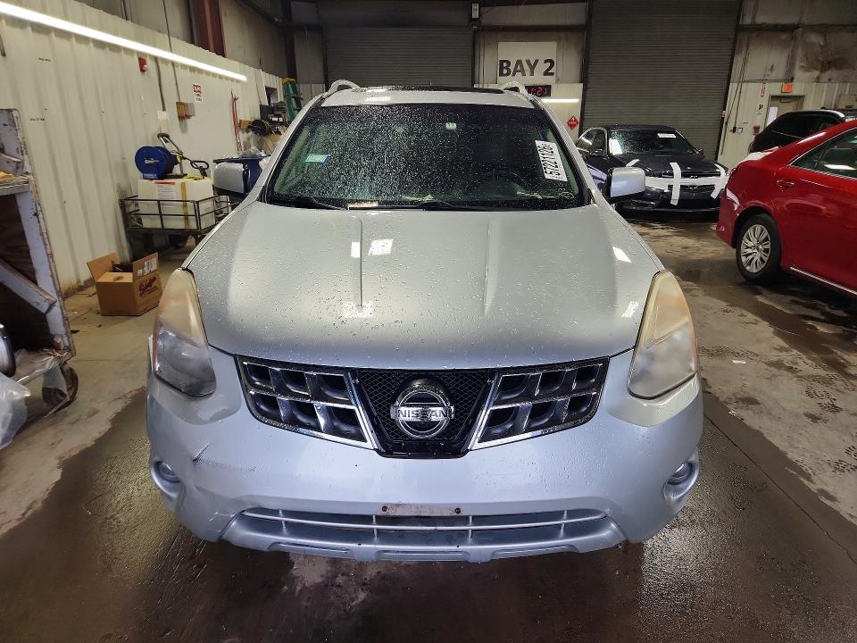 2013 Nissan Rogue VIN JN8AS5MV9DW610746 COPART salvage auction — REAR END, Il - Salvage Certificate, sold $400 on 2026-07-21 (photo 5)
