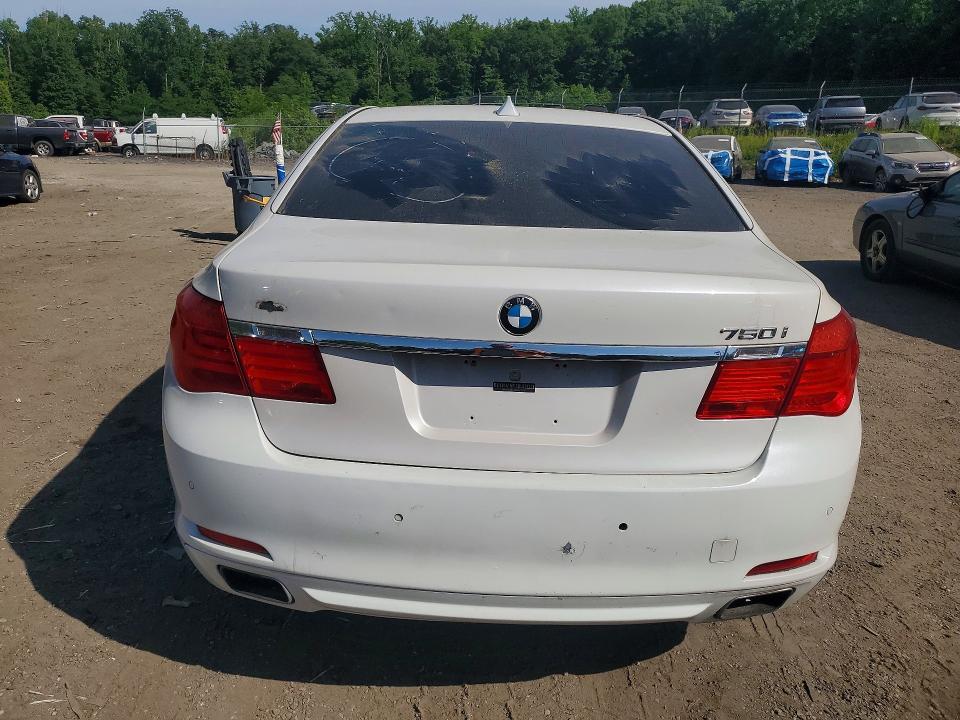 2011 BMW Alpina b7 VIN WBAKA8C50BCY37115 COPART salvage auction — MECHANICAL, Wv - Certificate Of Title, sold $675 on 2026-07-02 (photo 6)