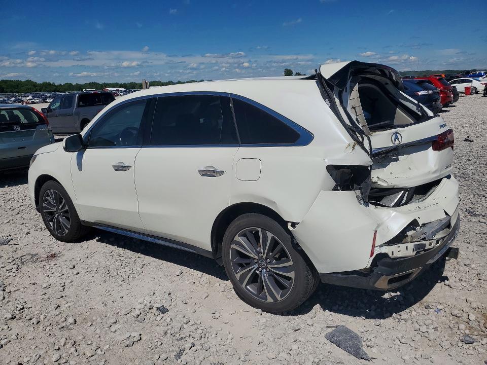 2019 Acura Mdx VIN 5J8YD4H50KL014756 COPART salvage auction — REAR END, Mi - Certificate Of Title, sold $4,600 on 2026-07-09 (photo 2)