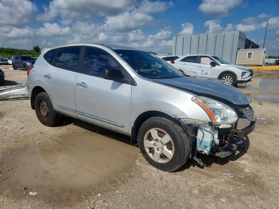 2012 Nissan Rogue VIN JN8AS5MT5CW282772 COPART salvage auction — FRONT END, FL - CERT OF TITLE SLVG REBUILDABLE, sold $650 on 2026-07-02 (photo 4)