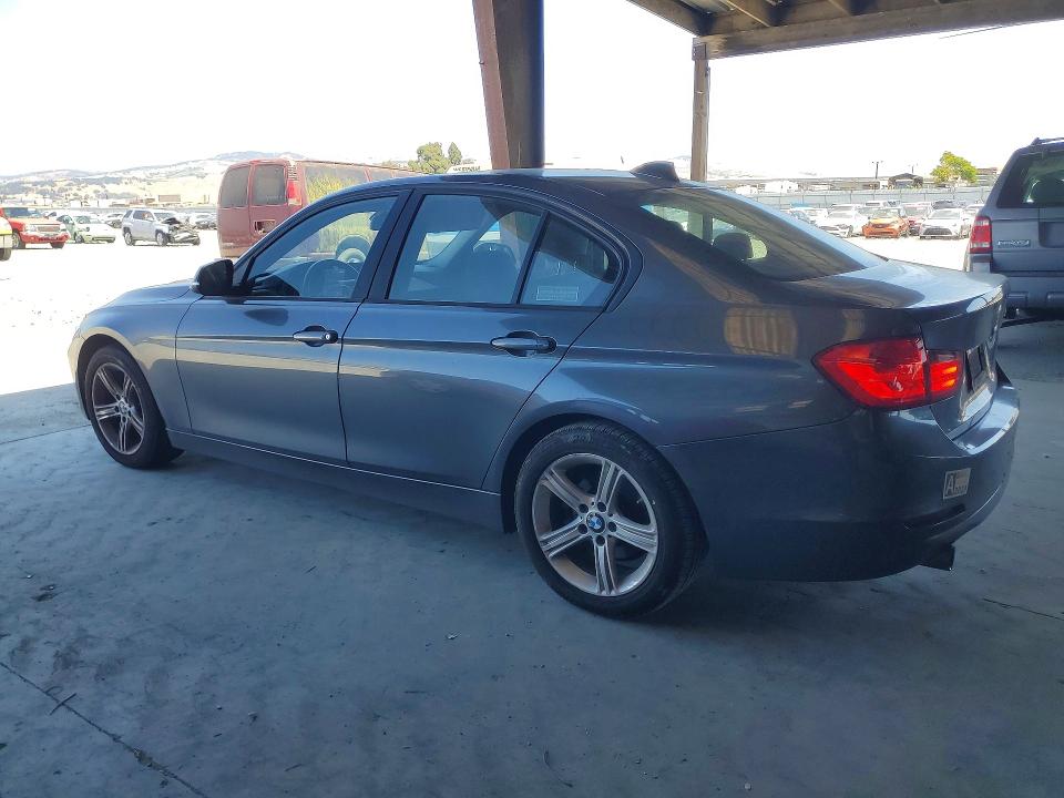 2014 BMW 3 series VIN WBA3B1G57ENS79128 COPART salvage auction — FRONT END, Ca - Salvage Certificate, sold $1,000 on 2026-07-09 (photo 2)