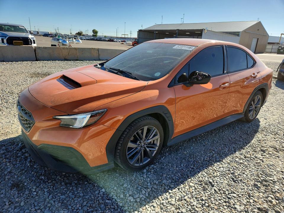2023 Subaru Wrx VIN JF1VBAA61P9807261 — COPART salvage auction photo