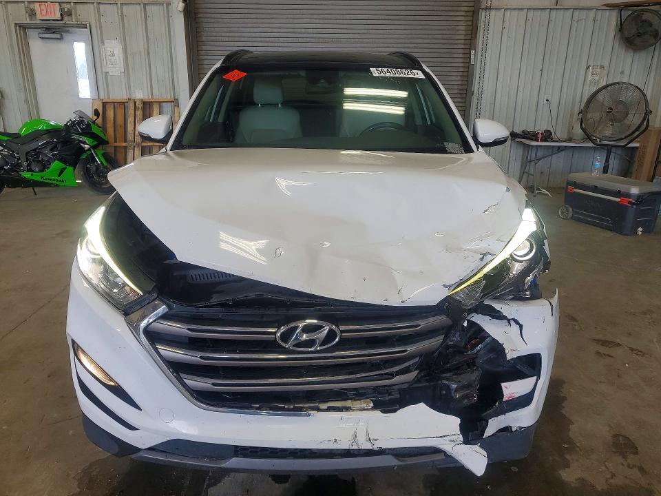 2016 Hyundai Tucson VIN KM8J33A25GU262219 COPART salvage auction — FRONT END, AR - CERT OF TITLE-SALVAGE, sold $2,400 on 2026-07-27 (photo 5)