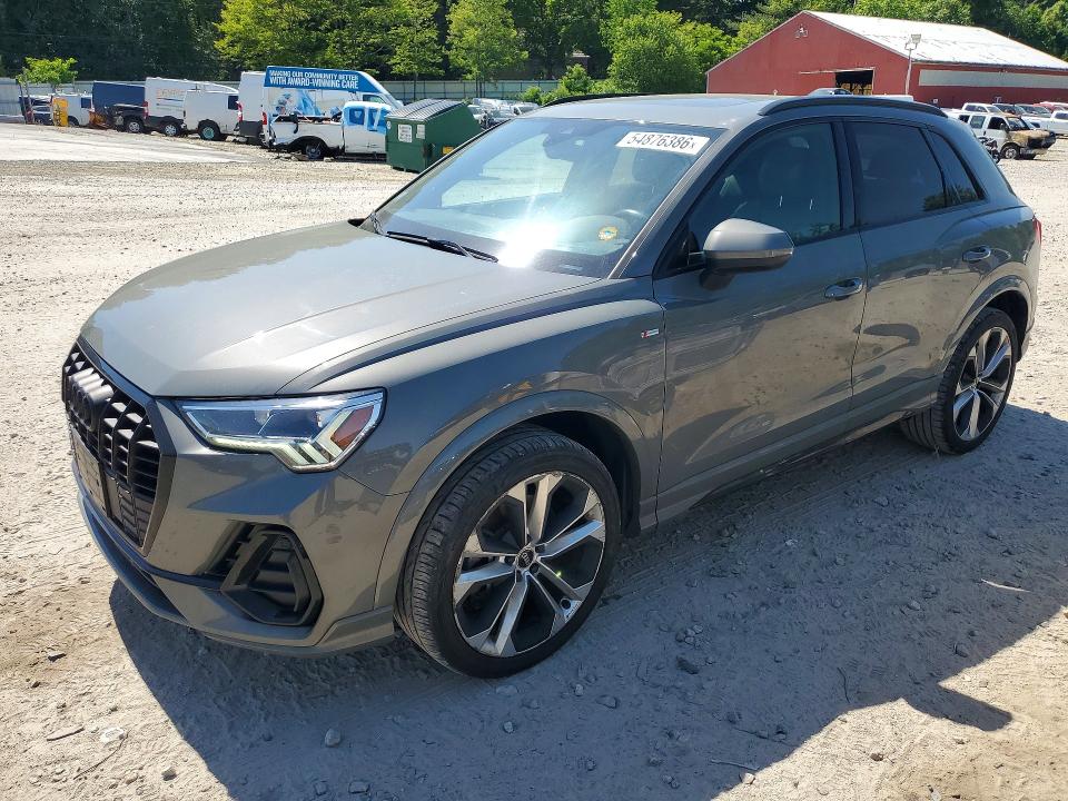 2022 Audi Q3 VIN WA1EECF35N1075234 — COPART salvage auction photo